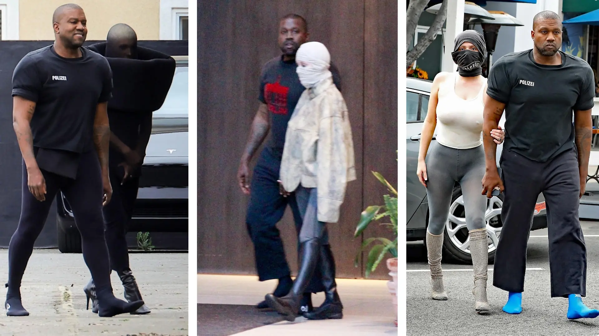 Bianca Censori und Kanye West mögen's in puncto Fashion außergewöhnlich.