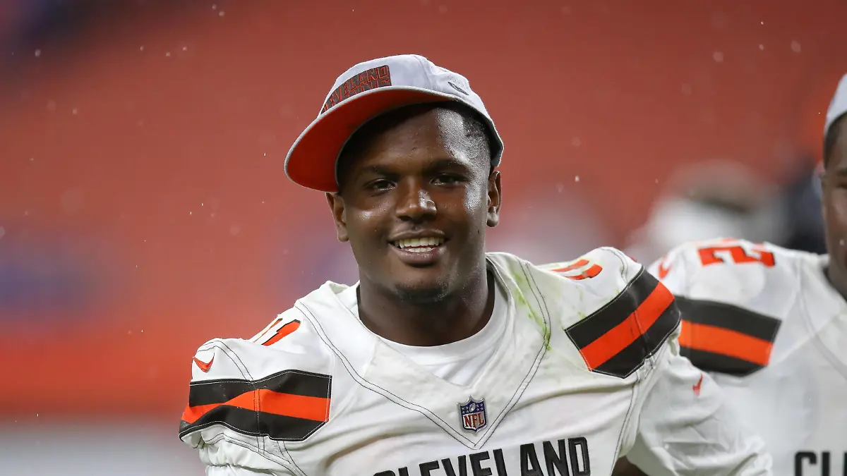 CLEVELAND, OH - AUGUST 17: Cleveland Browns wide receiver Antonio Callaway (11) on the field following the National Football League preseason game between the Buffalo Bills and Cleveland Browns on August 17, 2018, at FirstEnergy Stadium in Cleveland, OH. Buffalo defeated Cleveland 19-17. (Photo by Frank Jansky/Icon Sportswire) NFL American Football Herren USA AUG 17 Preseason - Bills at Browns PUBLICATIONxINxGERxSUIxAUTxHUNxRUSxSWExNORxDENxONLY Icon180817225  
