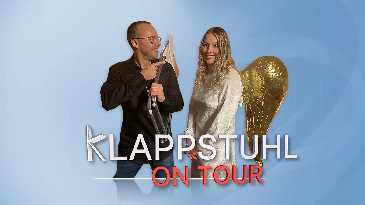 Till Quitmann trifft das Christkind Klappstuhl on Tour