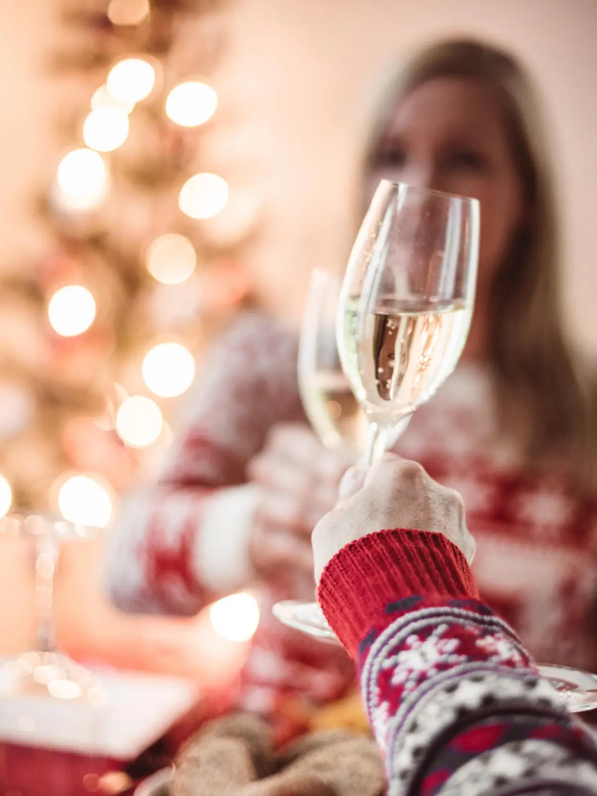 celebrating the christmas at home