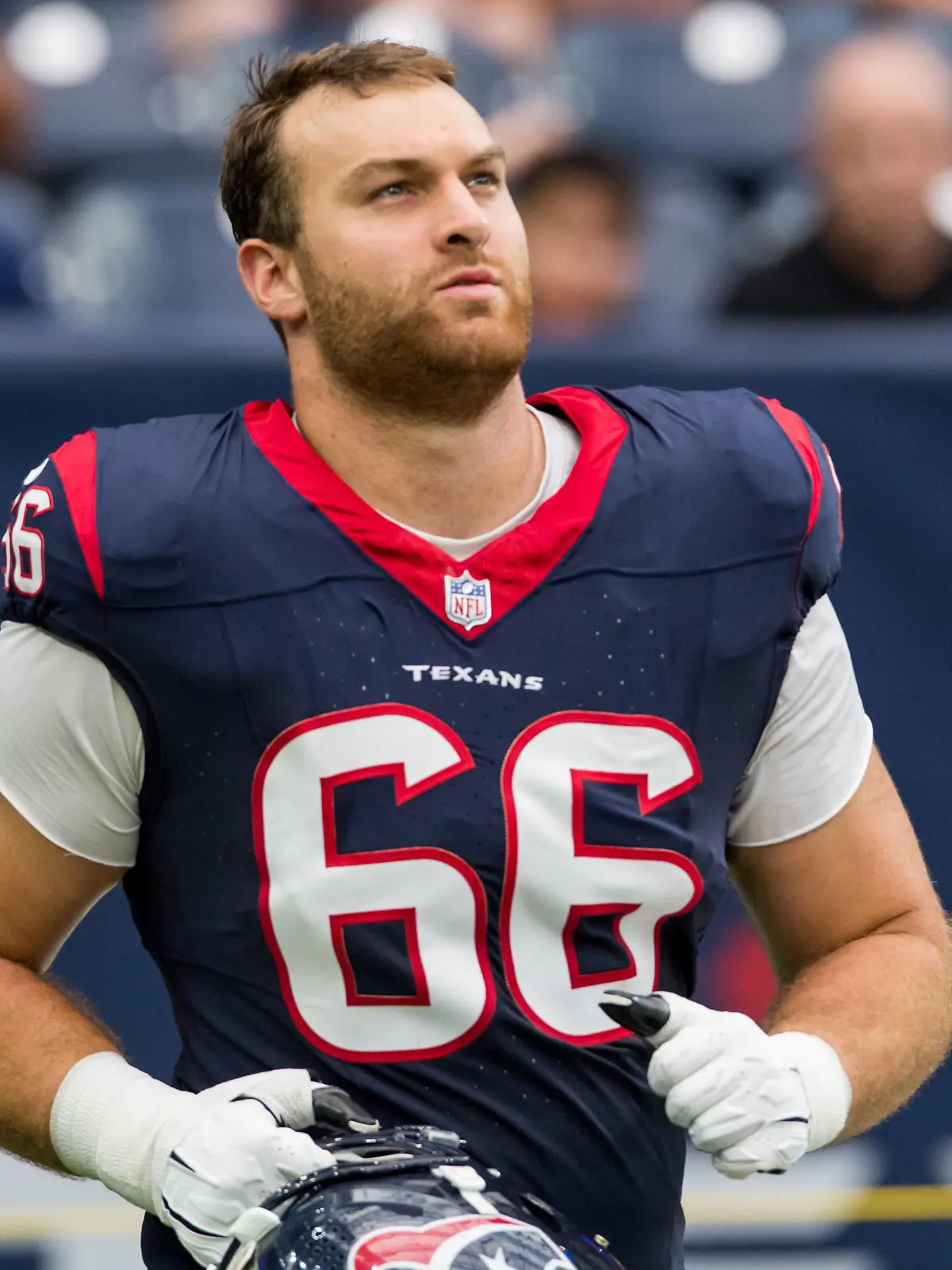 August 19, 2023: Houston Texans offensive tackle Kilian Zierer 66 during a preseason game between the Miami Dolphins and the Houston Texans in Houston, TX. .. /CSM USA - ZUMAc04_ 20230819_zma_c04_401 Copyright: xTraskxSmithx