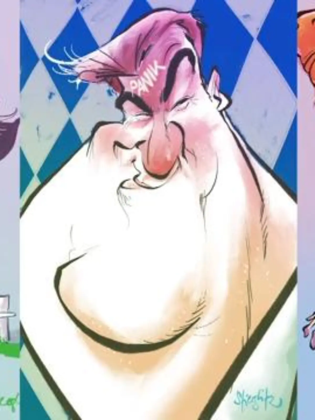 Daniel Stieglitz ist Deutschlands schnellster Karikaturist. Der 42-Jährige kommt aus Kassel und ist bereits mehrfach ausgezeichnet. Vier Mal hintereinander gewann er den Preis für die beste Karikatur beim internationalen Karikaturistentreffen in Las Vegas.