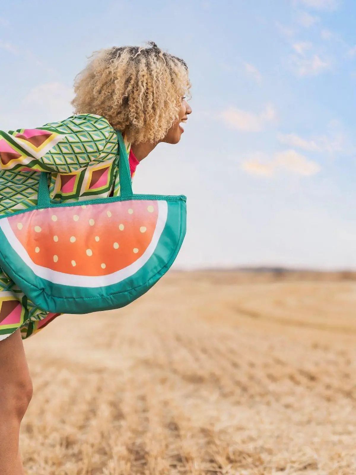 Frau mit Handtasche