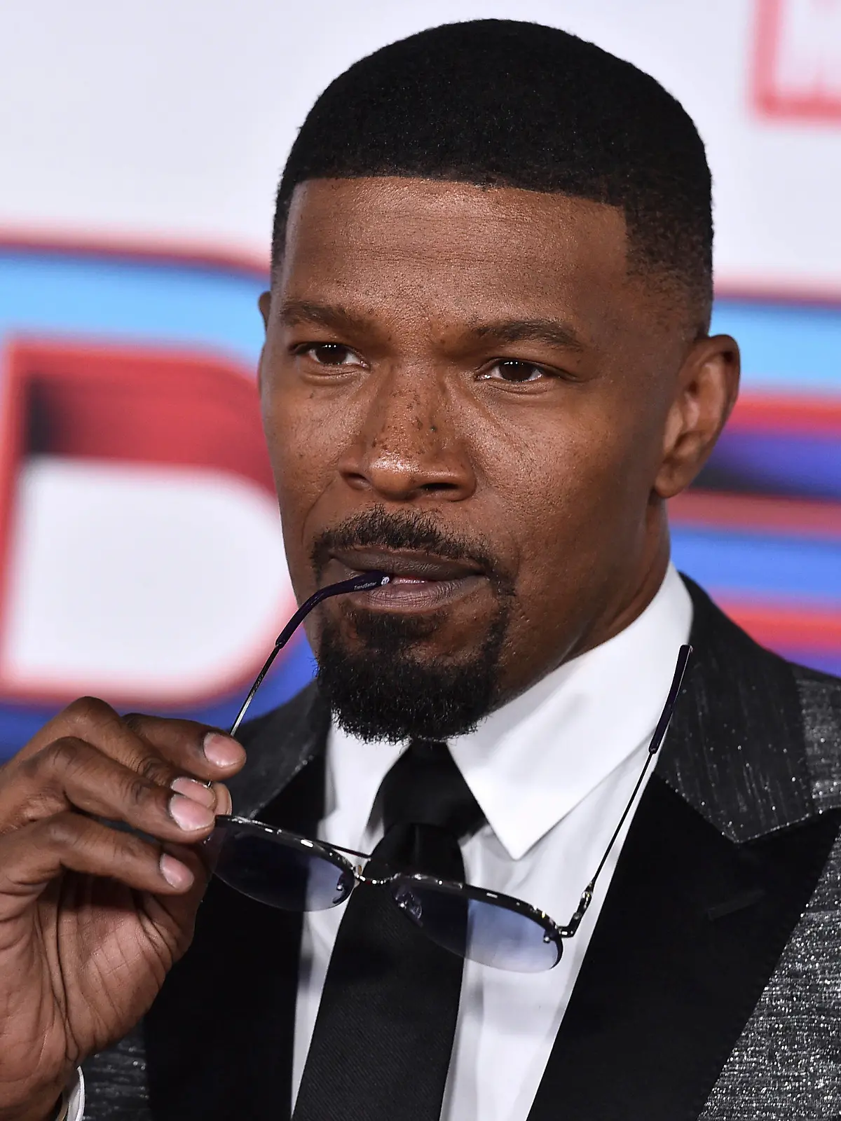 Jamie Foxx arrives at the premiere of "Spider-Man: No Way Home" at the Regency Village Theater on Monday, Dec. 13, 2021, in Los Angeles. (Photo by Jordan Strauss/Invision/AP)