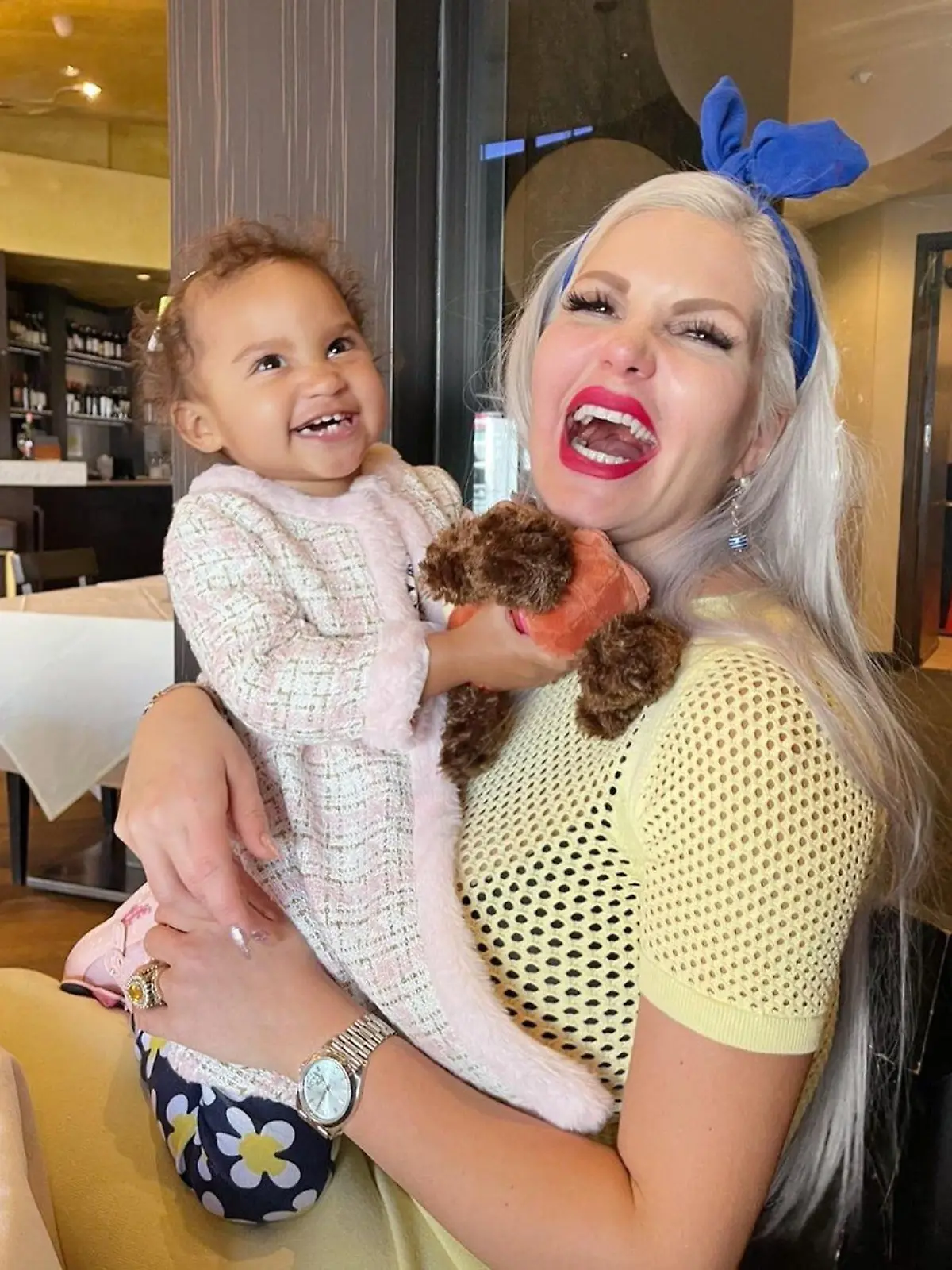 Sophia Vegas und Tochter Amanda