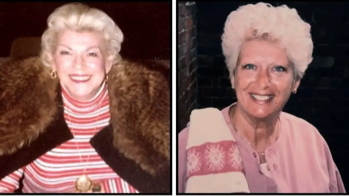 Dora Rapaport (l) und ihre älteste Tochter, Evelyn Reay, von der sie während des Zweiten Weltkriegs getrennt wurde.