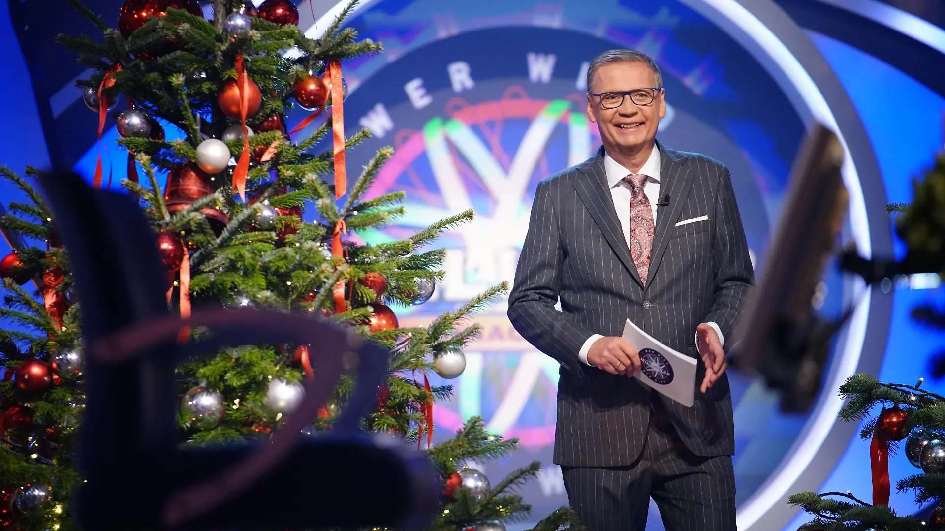 Moderator Günther Jauch
Die Verwendung des sendungsbezogenen Materials ist nur mit dem Hinweis und Verlinkung auf RTL+ gestattet.