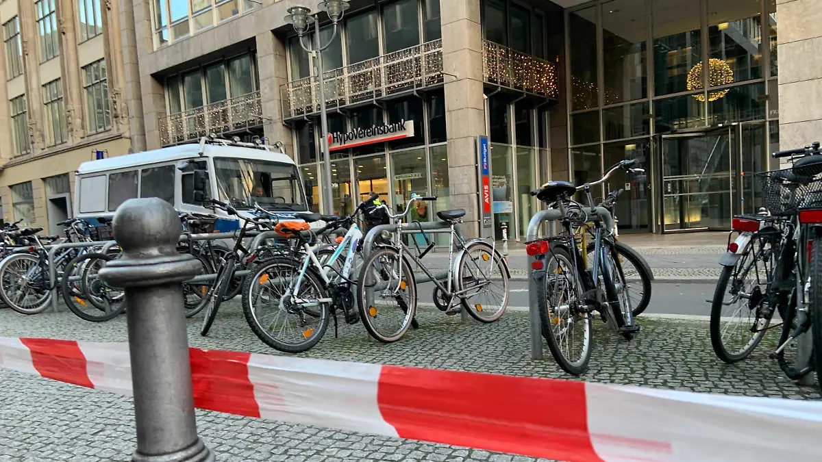Banküberfall in Berlin