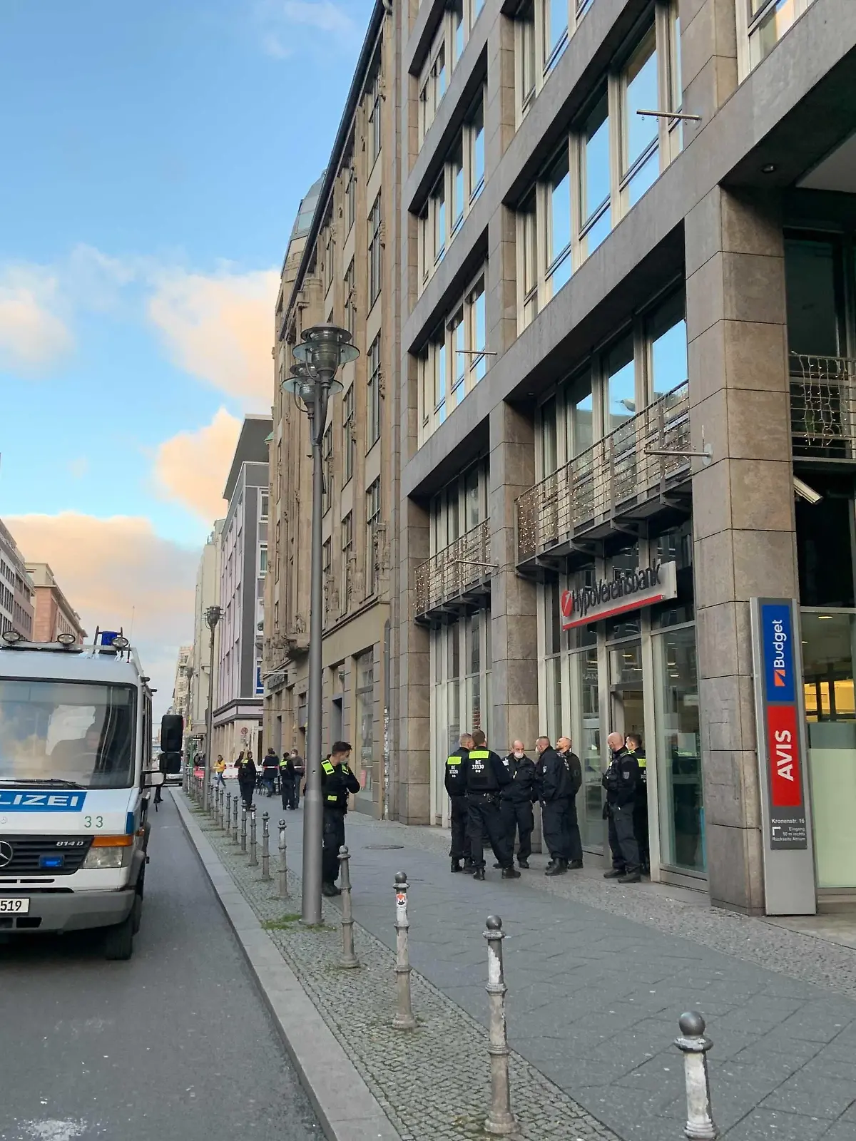 Banfküberfall in Berlin