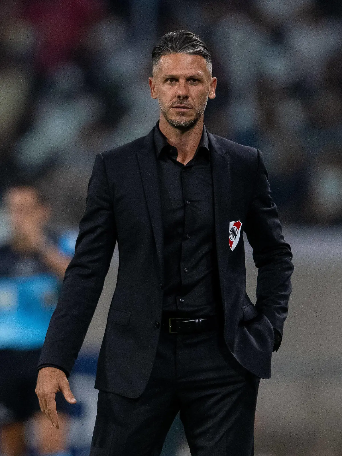 ARGENTINA, 28 January 2023: Manager Martin Demichelis of River Plate, former Bayern Munich coach and player during the Torneo Binance 2023 of Argentine Liga Profesional match between Central Cordoba and River Plate at Stadium Ãönico Madre de Ciudades in Santiago del Estero, Argentina on 28 January 2023. Photo by SFSI Central Cordoba v River Plate, Torneo Binance 2023 Copyright: xSFSIx