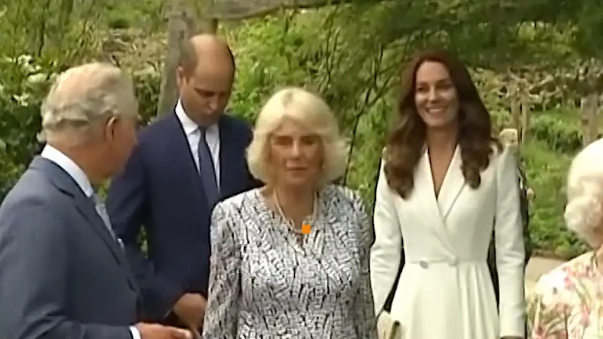So nennt Herzogin Kate Prinz Charles Privater Moment am Rande des G7-Gipfels