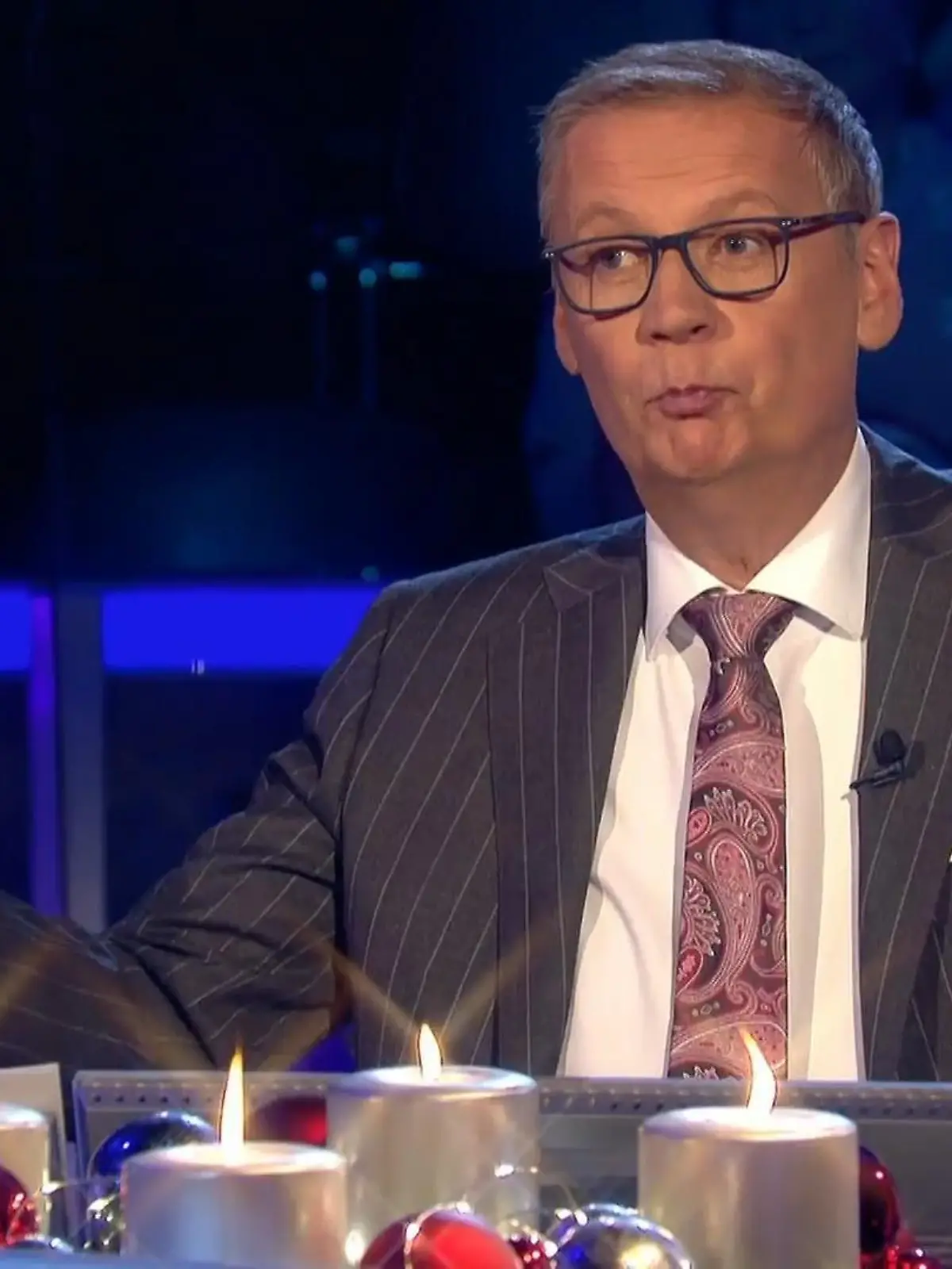 Günther Jauch beim Weihnachts-Special von „Wer wird Millionär?“