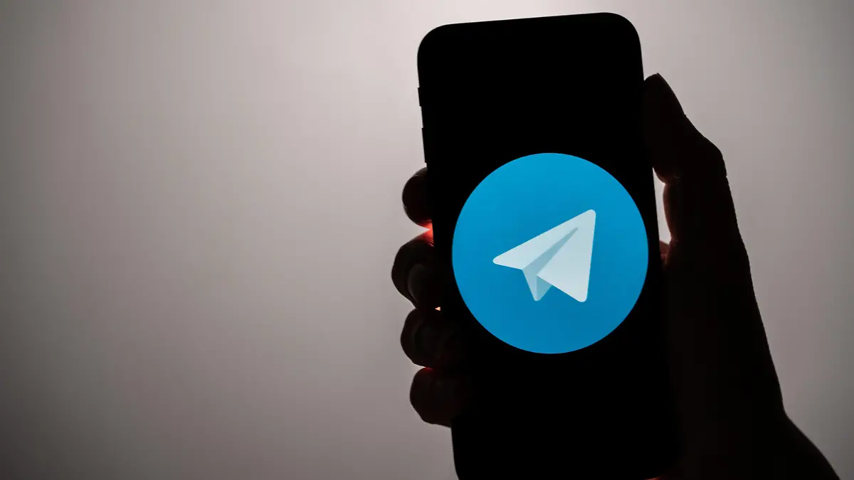 FRANCE - ILLUSTRATION - SCREENSHOTS 11 January 2021, Paris 75, FRANCE. Photography by Xose Bouzas / Hans Lucas. Illustration of a cell phone showing the logo of the TELEGRAM application. Paris ILE DE FRANCE - IDF FRANCE PUBLICATIONxINxGERxSUIxAUTxONLY Copyright: xXos xBouzasx HL_XBOUZAS_1330961