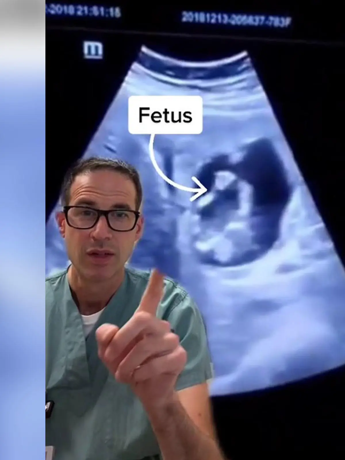 Auf Tiktok teilt der Arzt den Fall mit seinen Followern