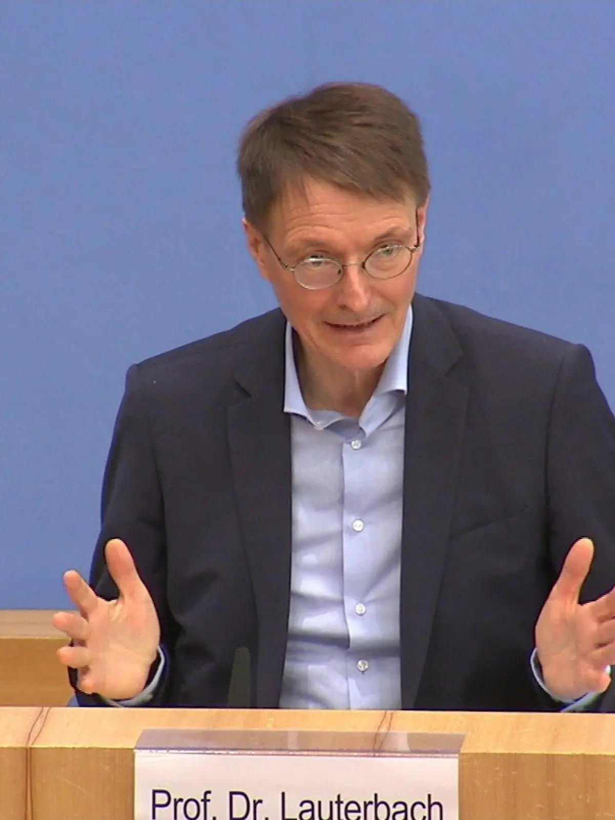 Bundespressekonferenz zum Thema Corona