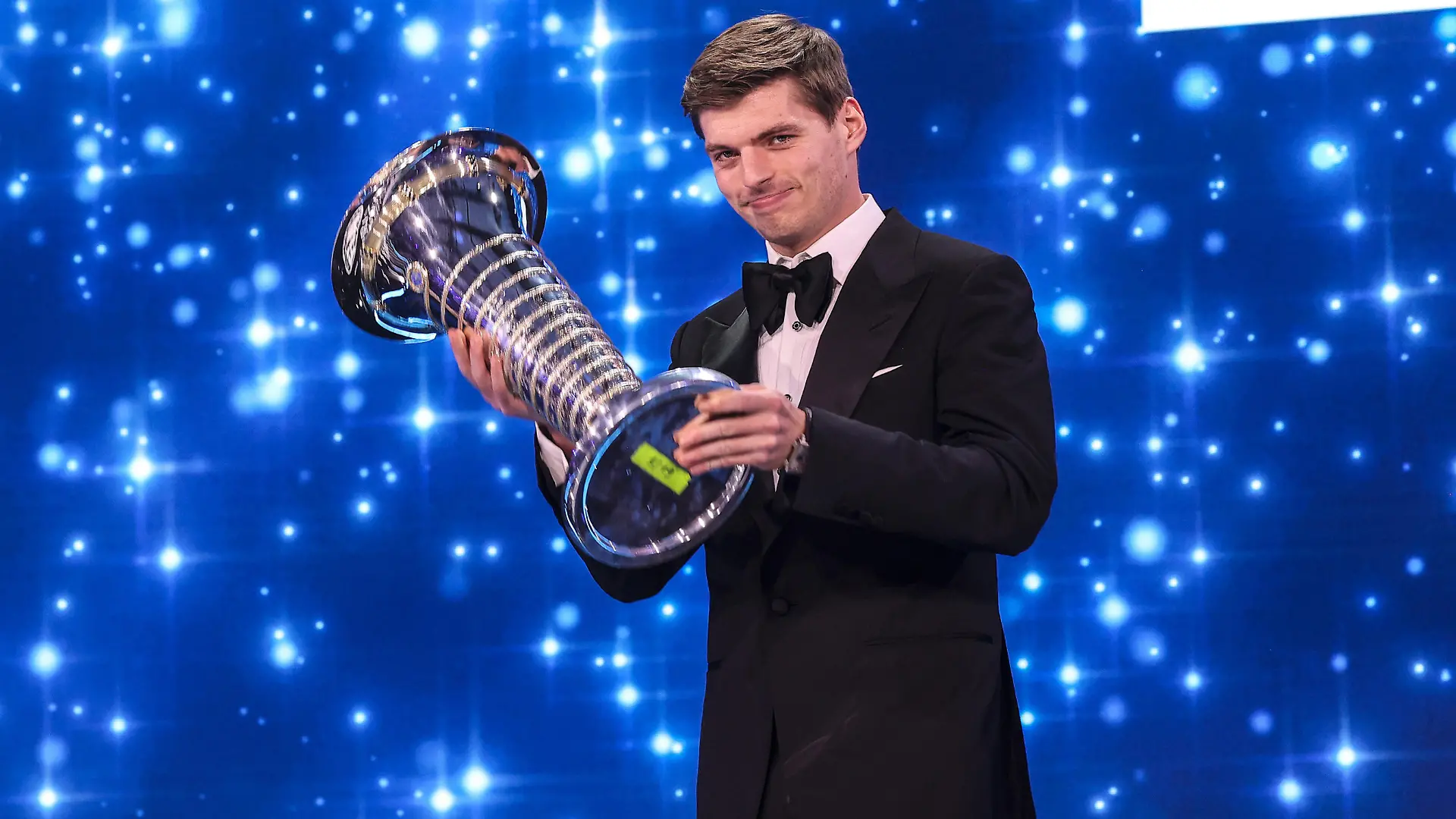 Verstappen Max (nld), Winner of the FIA Formula One World Championship for Drivers, portrait during the 2021 FIA Prize Giving Ceremony, at the Carrousel du Louvre, on December 16 in Paris, France - Photo Germain Hazard / DPPI