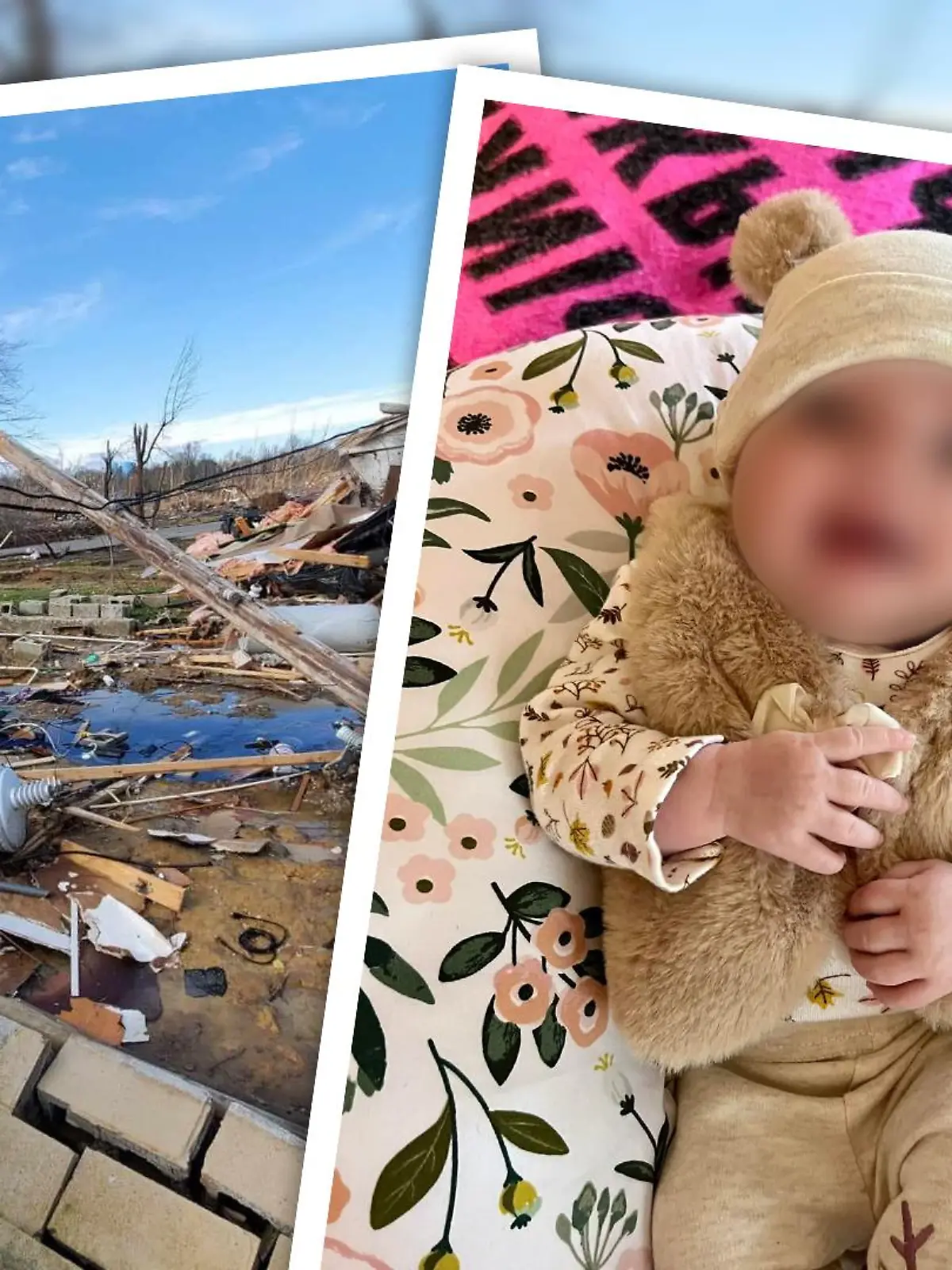 Die kleine Oaklynn wurde vom Tornado in Kentucky getötet