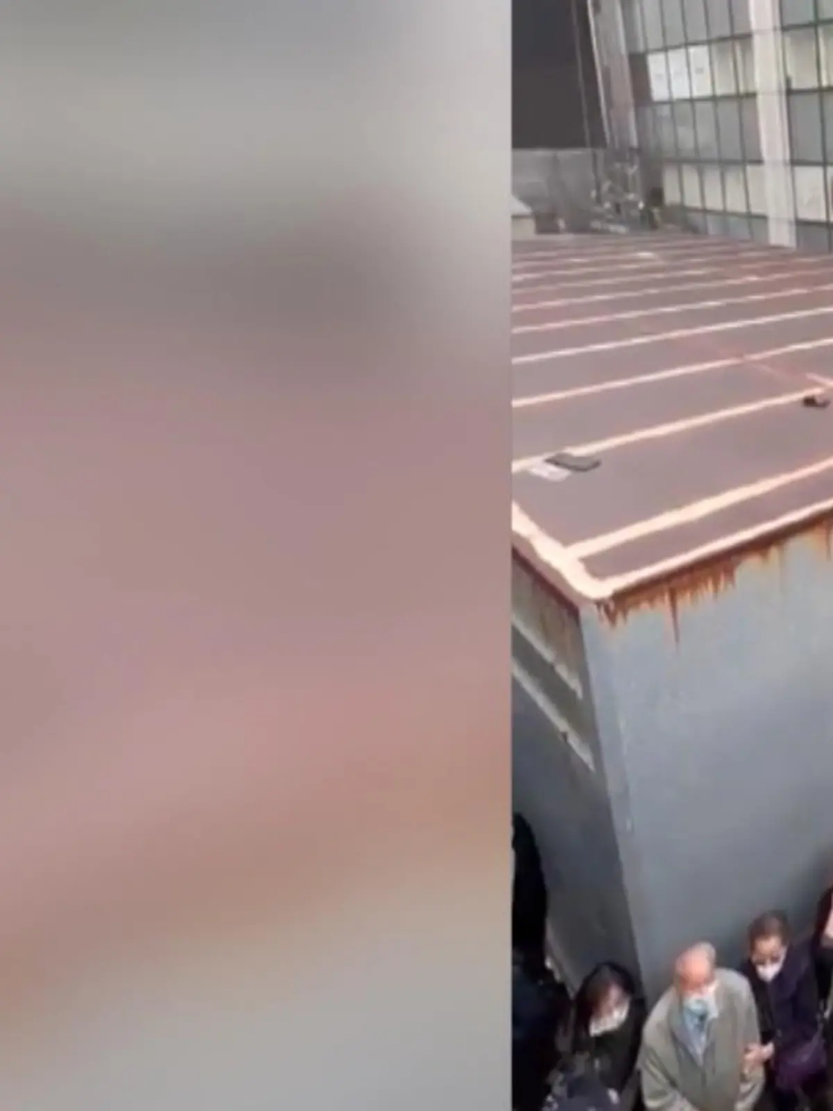 Bei einem Brand im World Trade Centre Hongkong wurden 350 Menschen im Einkaufszentrum eingeschlossen.