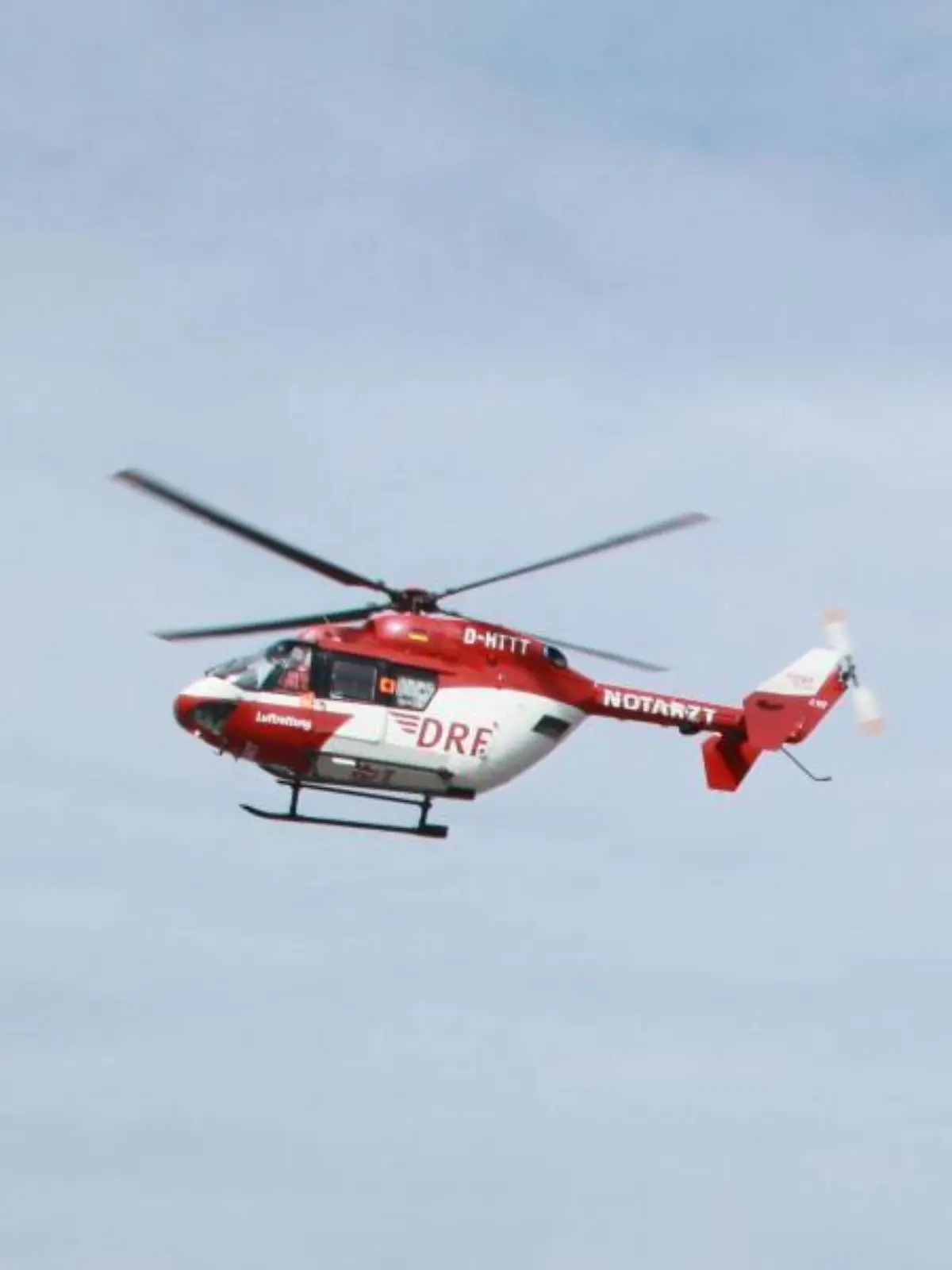 Ein Rettungshubschrauber