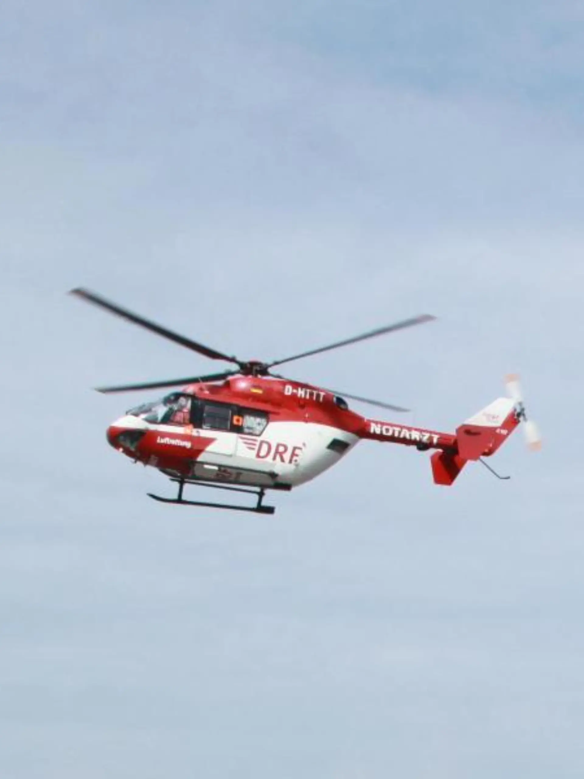 Ein Rettungshubschrauber