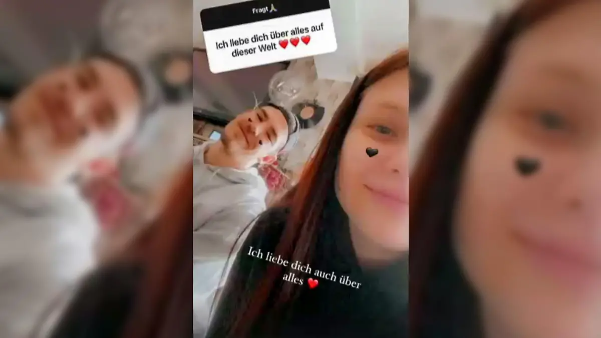 Tim widmet Lavinia süße Zeilen auf Instagram.