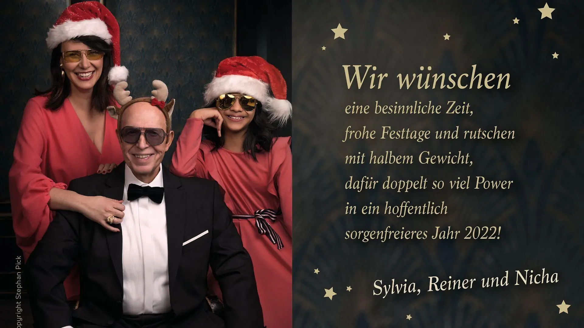 Reiner Calmund mit Familie