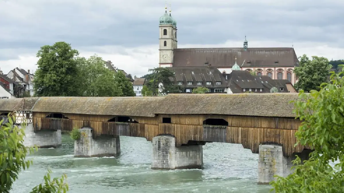 Holzbrücke in Bad Säckingen
