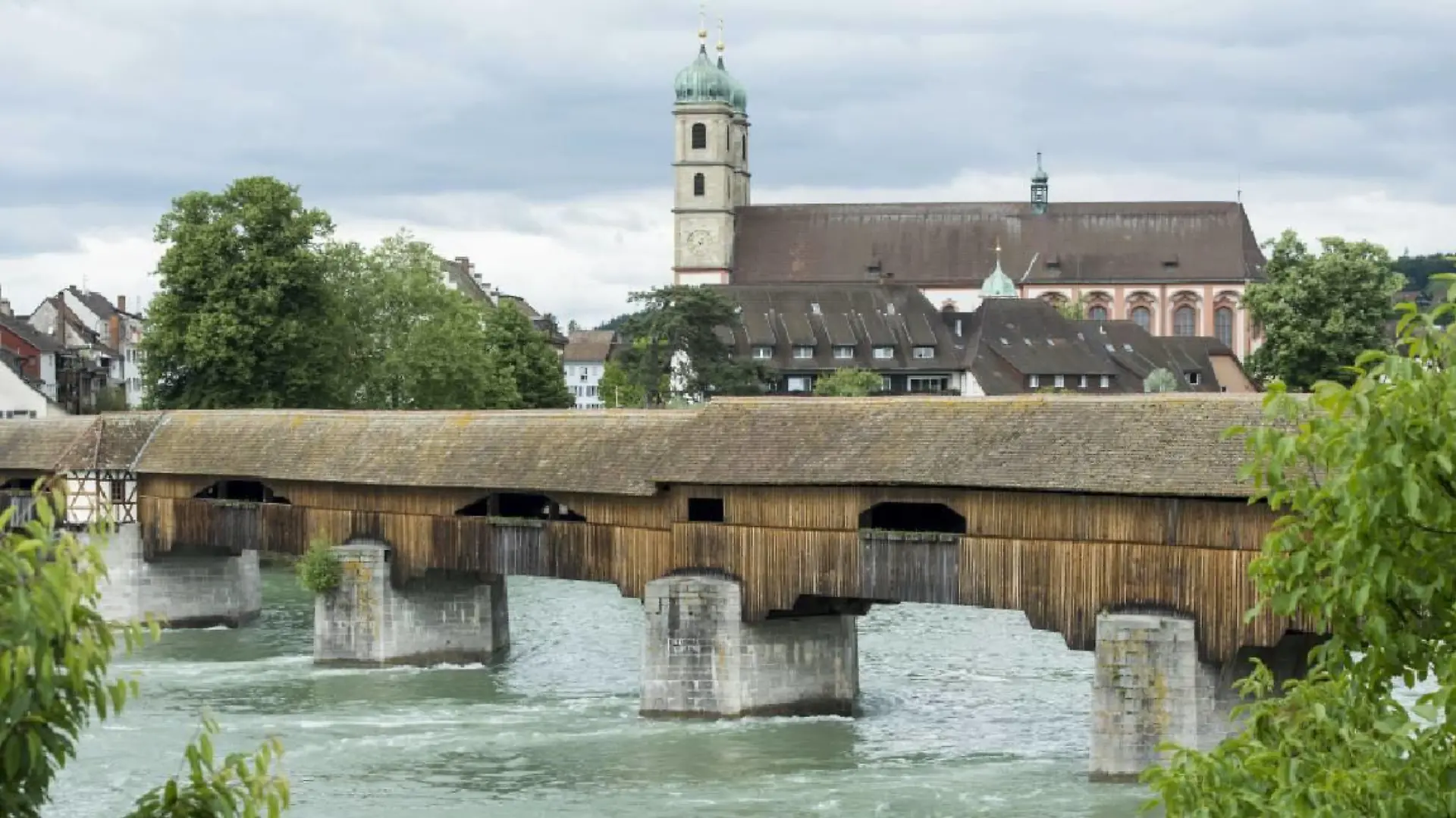 Holzbrücke in Bad Säckingen