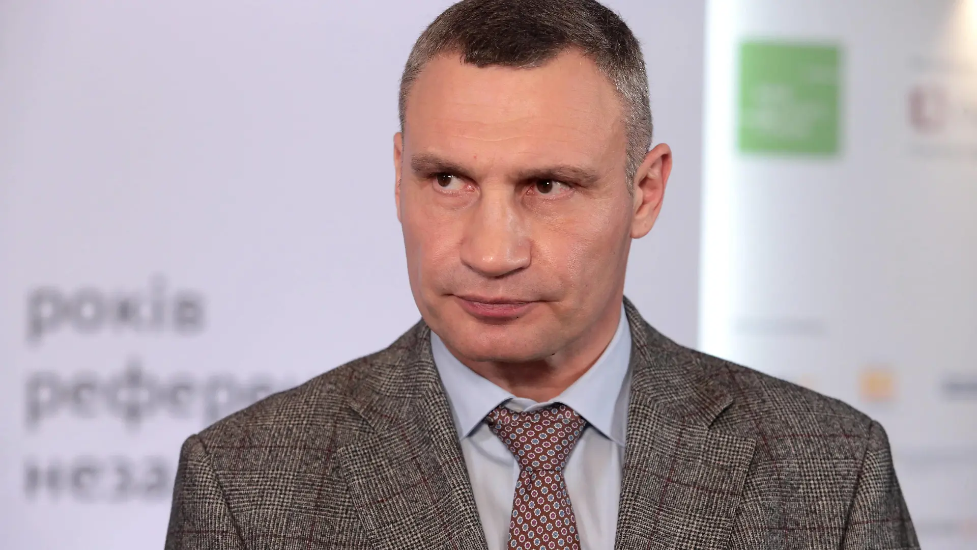 KYIV, UKRAINE - DECEMBER 1, 2021 - Kyiv city head Vitali Klitschko attends the Kyiv Security Forum 2021, Kyiv, capital of Ukraine. This year s event is dedicated to Ukraine s 30th independence anniversary and the 1991 Ukrainian independence referendum. Kyiv Security Forum 2021 Copyright: xHennadiixMinchenkox
