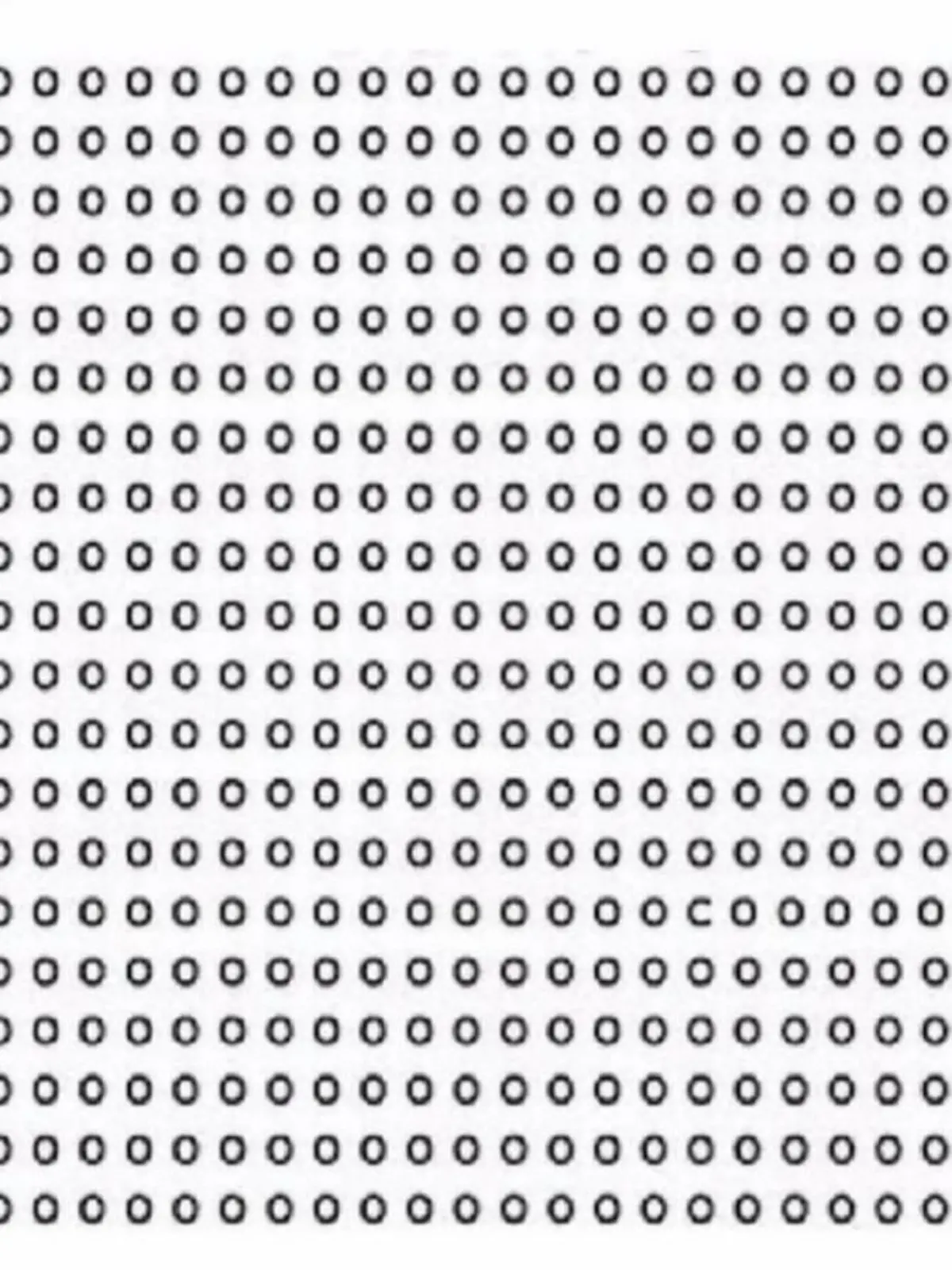 Buchstaben-Suchbild
