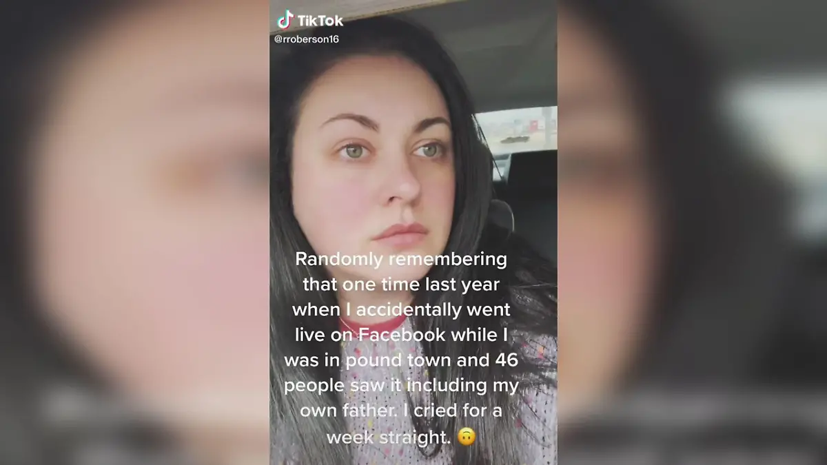 Auf Tiktok teilt "rroberson16" den wohl peinlichsten Moment ihres Lebens.