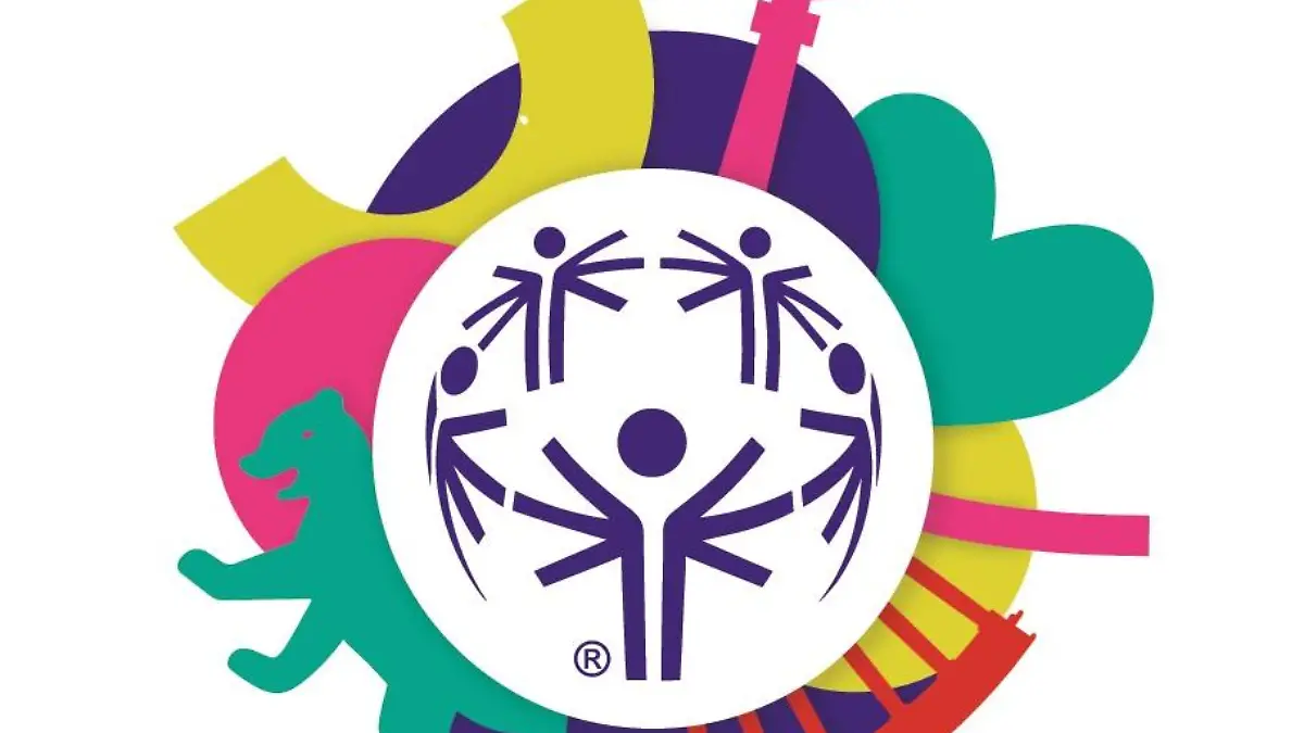 Das Logo der Logo der Special Olympics World Games 2023 in Berlin.