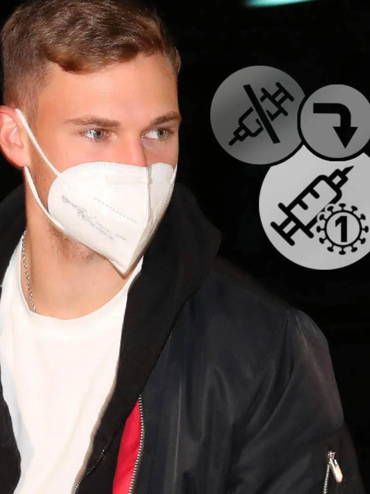 Fußball-Nationalspieler Joshua Kimmich will sich dem ZDF zufolge nach einer Corona-Infektion nun gegen das Virus impfen lassen.
