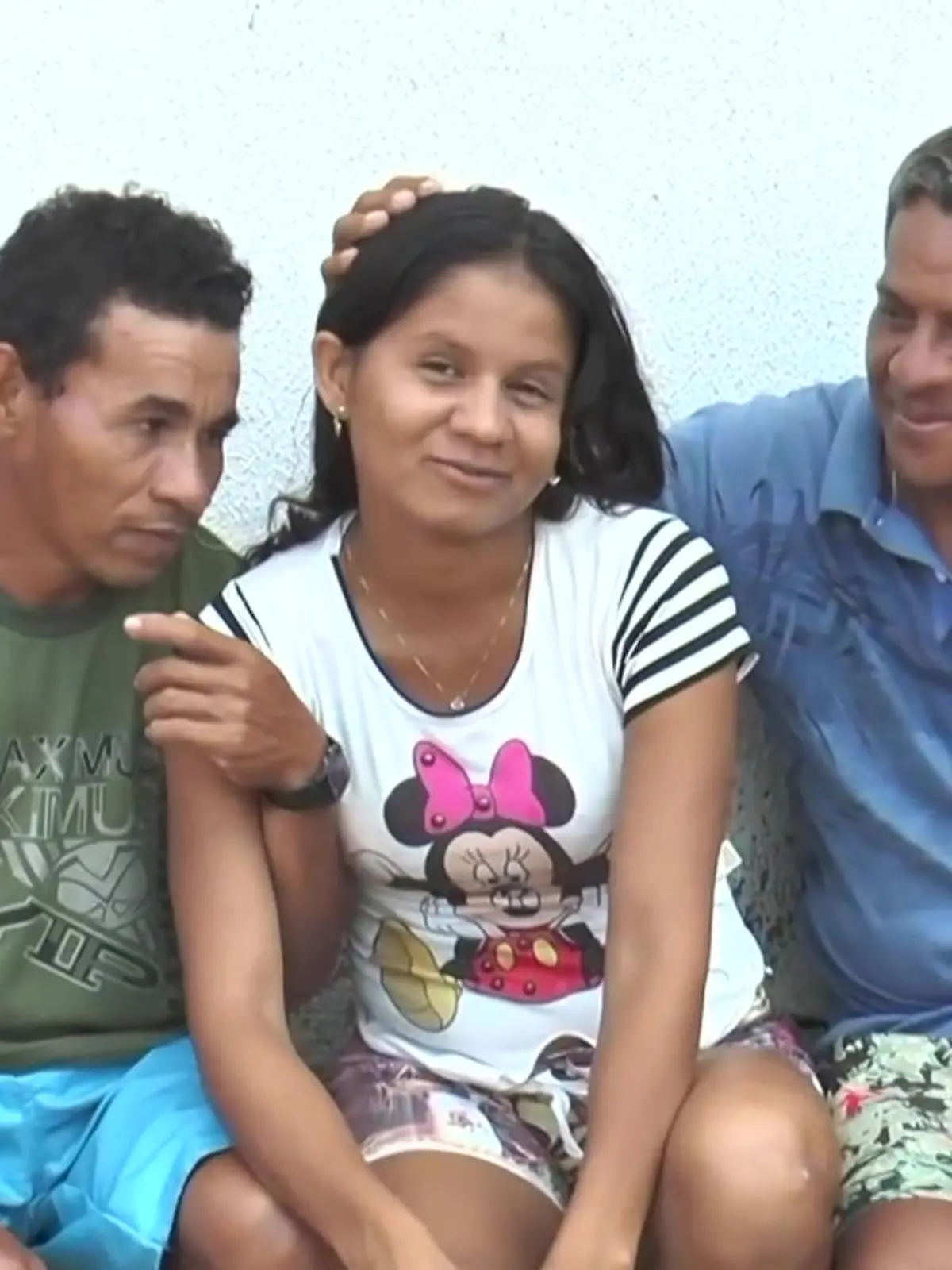 Story from Jam Press (Wife Moves Lover In)

Pictured: Left to Right: Reginaldo, Miranda and Andreas.

Cheating wife ‘tired’ of secret romps moves lover into home she shares with HUSBAND 

A cheating wife who complained she was "tired" of hiding secret romps with her lover from her husband is now enjoying life as a throuple after coming clean.

Miranda, from, Piaui, Brazil, has now found herself in a polyamorous relationship with husband Andreas and boyfriend Reginaldo.

She started the extramarital affair two years ago but soon became "tired" of her double life and confessed. 

After admitting to being in love with both men, Miranda proposed they all live together under one roof and begin life as a three-piece. 

Both men accepted her conditions and Reginaldo moved in, with the throuple evenly sharing the housework. 

Andrea said: "People may find this strange, but if you love two people and cannot choose one, what would be the solution.

"This way is better. Otherwise we would be living deceiving each other.

"Now we both live the same life."

ENDS