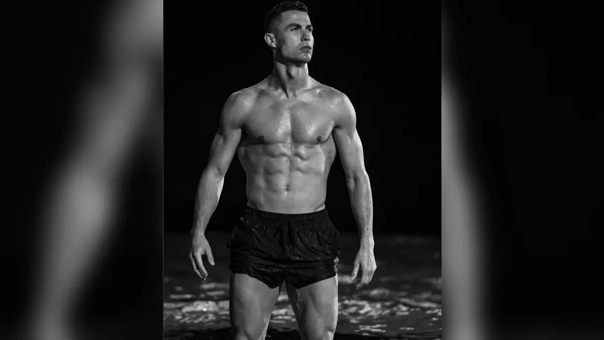 Cristiano Ronaldo präsentiert seinen Astralkörper.