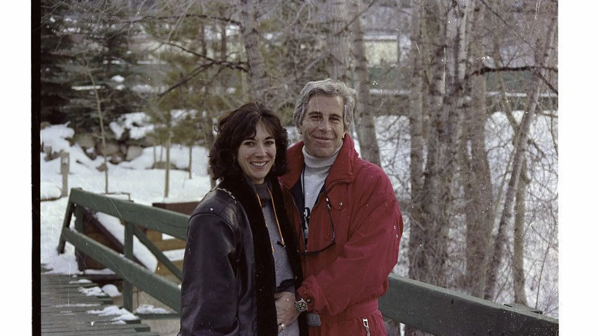 Another photo shows Epstein with his hand on Maxwell's stomach. Though Maxwell has never been known to be a mother, accuser Carolyn testified Tuesday that she saw a nude photo of Maxwell pregnant - The prosecution in Maxwell's sex trafficking trial has submitted dozens of FBI photos from the 2005 raid of his Palm Beach mansion and 2019 raid of the late financier's Manhattan home - Photo supplied by CAPITAL PICTURES. Service fee applies. see special instructions. CAP/PLF Image supplied by PLF/Capital Pictures