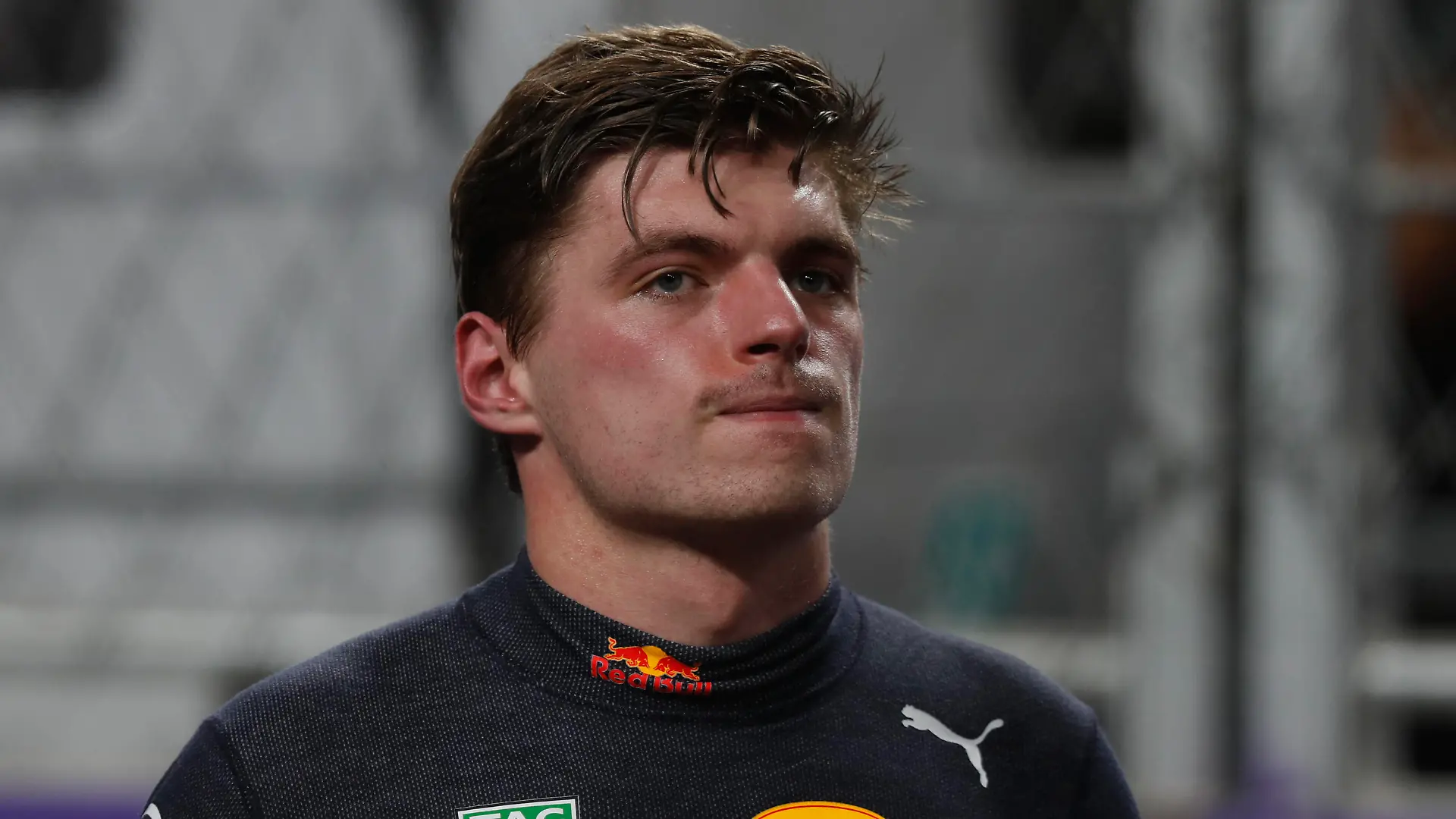 Formula 1 2021: Saudi Arabia GP JEDDAH STREET CIRCUIT, SAUDI ARABIA - DECEMBER 04: Max Verstappen, Red Bull Racing, in Parc Ferme after crashing out at the end of Q3 during the Saudi Arabia GP at Jeddah Street Circuit on Saturday December 04, 2021 in Jeddah, Saudi Arabia. Photo by Charles Coates / LAT Images Images PUBLICATIONxINxGERxSUIxAUTxHUNxONLY GP2121_180849_N3I0001