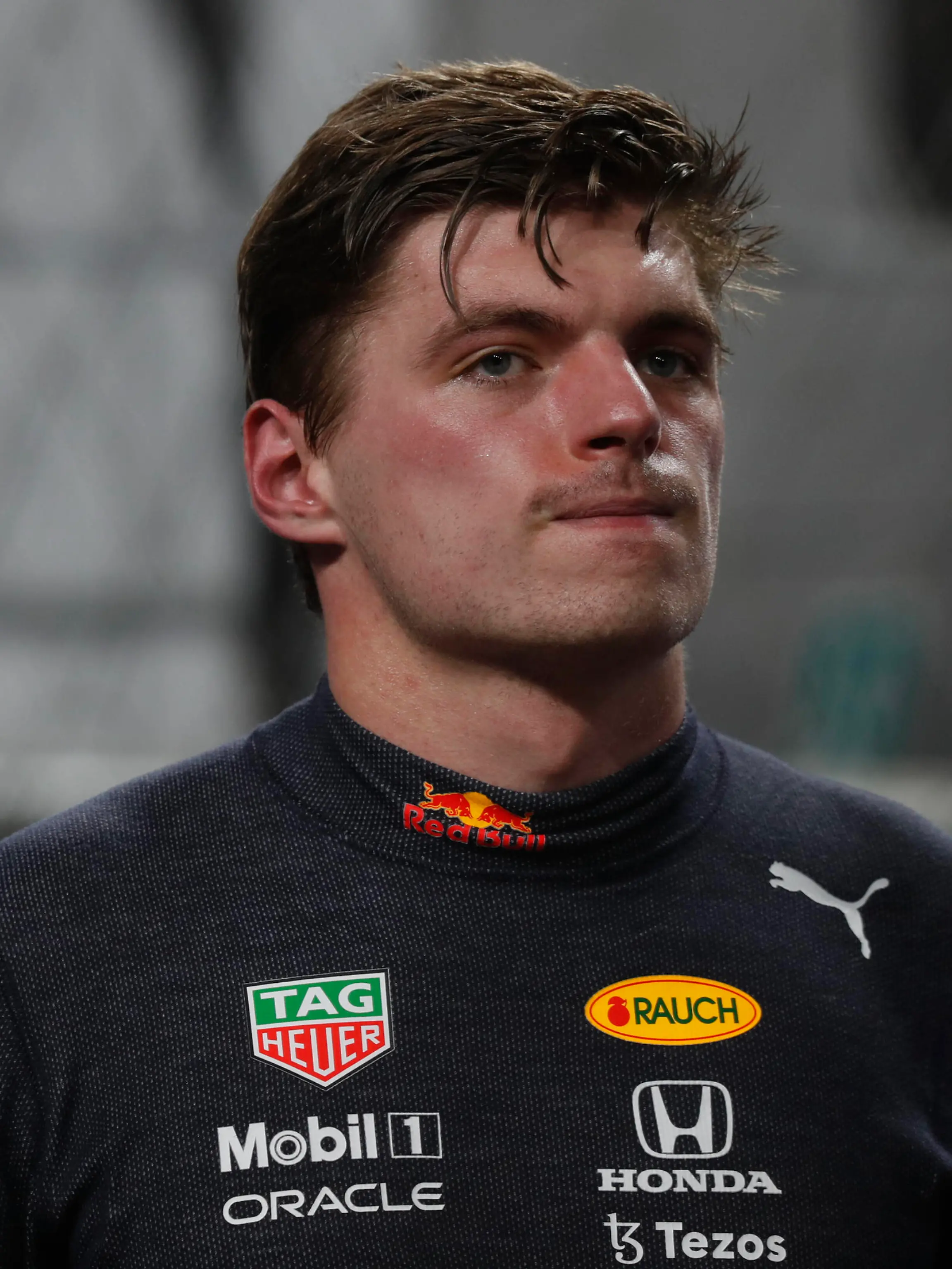  Formula 1 2021: Saudi Arabia GP JEDDAH STREET CIRCUIT, SAUDI ARABIA - DECEMBER 04: Max Verstappen, Red Bull Racing, in Parc Ferme after crashing out at the end of Q3 during the Saudi Arabia GP at Jeddah Street Circuit on Saturday December 04, 2021 in Jeddah, Saudi Arabia. Photo by Charles Coates / LAT Images Images PUBLICATIONxINxGERxSUIxAUTxHUNxONLY GP2121_180849_N3I0001