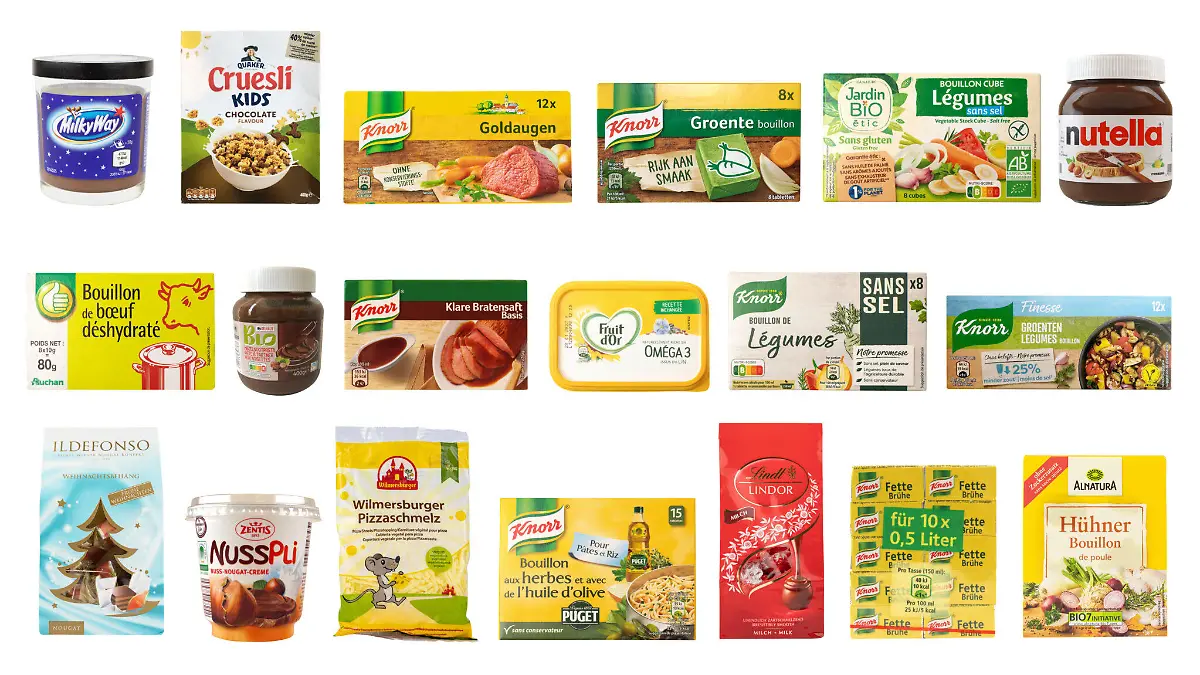 Diese Produkte sind betroffen. Laut Foodwatch sollen sie gesundheitsgefährdendes Mineralöl enthalten.