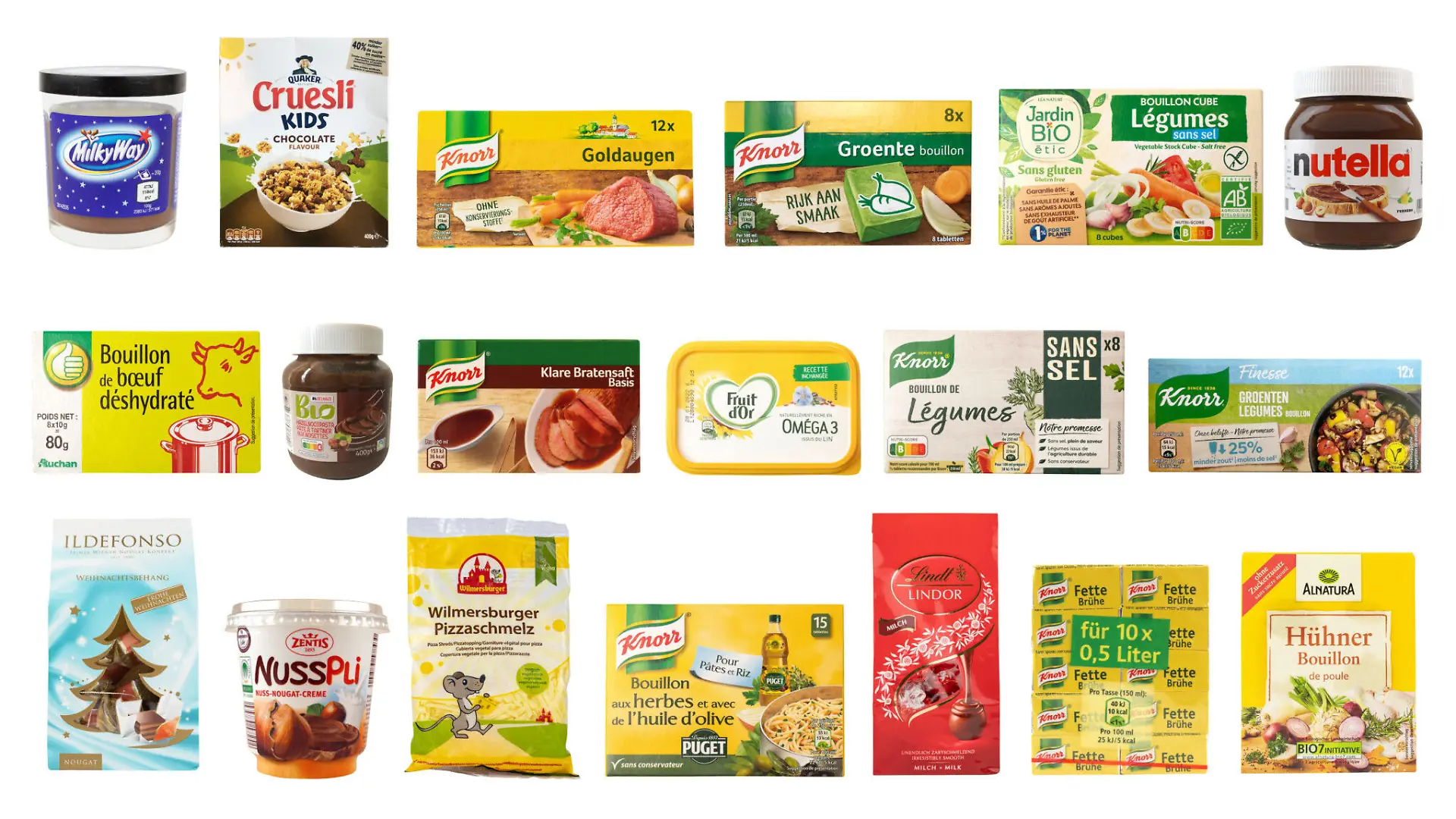 Diese Produkte sind betroffen. Laut Foodwatch sollen sie gesundheitsgefährdendes Mineralöl enthalten.