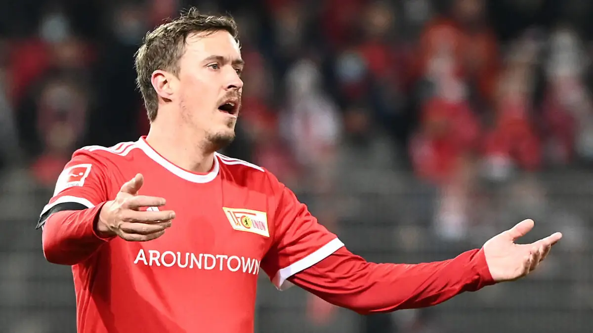  Fussball, Herren, Saison 2021/2022, 1. Bundesliga 14. Spieltag, 1. FC Union Berlin - RB Leipzig, Max Kruse 1. FC Union Berlin, 03.12. 2021, *** Football, Men, 2021 2022 season, 1 Bundesliga 14 matchday , 1 FC Union Berlin RB Leipzig, Max Kruse 1 FC Union Berlin , 03 12 2021, Copyright: xMatthiasxKochx
