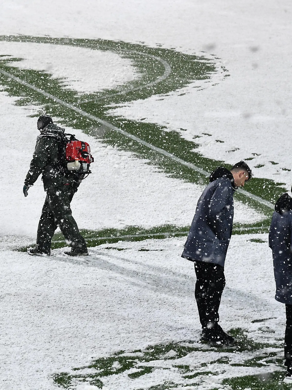  Db Bergamo 08/12/2021 - Champions League / Atalanta-Villareal / foto Daniele Buffa/Image nella foto: neve PUBLICATIONxNOTxINxITA
