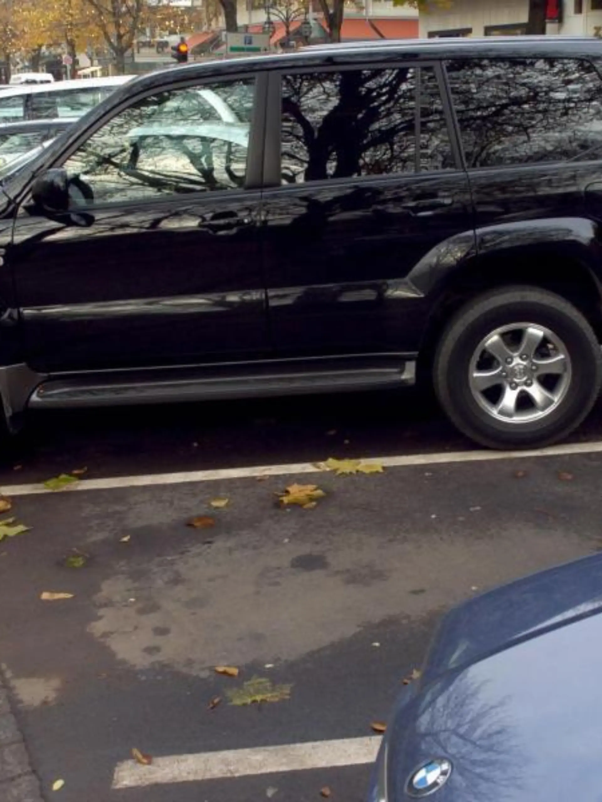 Eine Parklücke