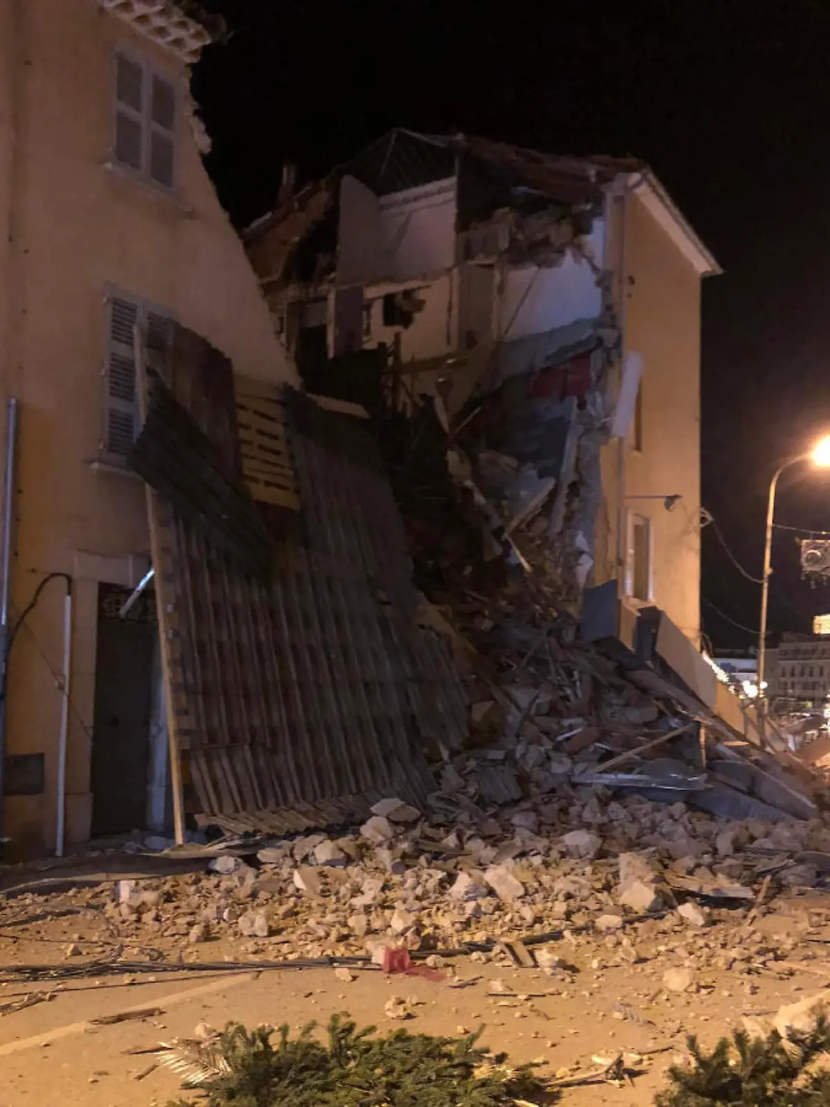 Wohnhaus in Frankreich eingestürzt