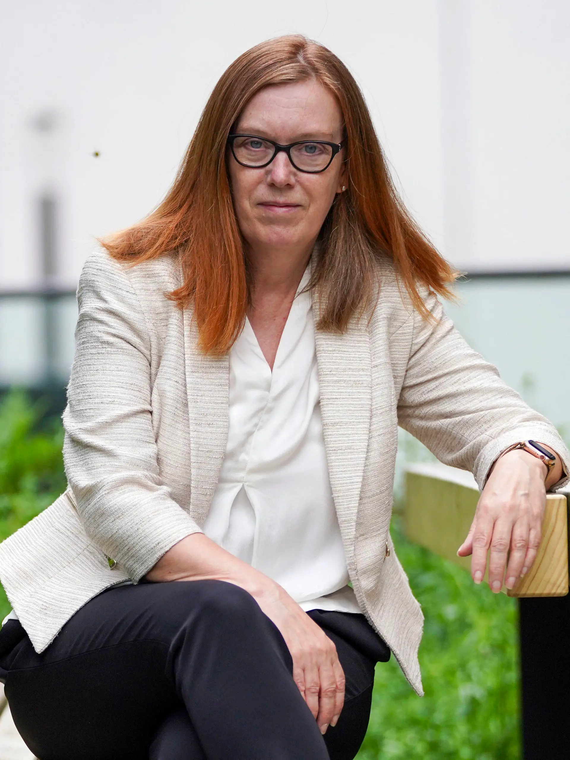 FILE - Professor Dame Sarah Gilbert on June 11, 2021. In excerpts released ahead of a speech Monday Dec. 6, 2021, Prof. Sarah Gilbert, one of the scientists behind the Oxford-AstraZeneca COVID-19 vaccine, is warning that the next pandemic may more contagious and more lethal unless more money is devoted to research and preparations to fight emerging viral threats. (Steve Parsons/PA via AP, file)