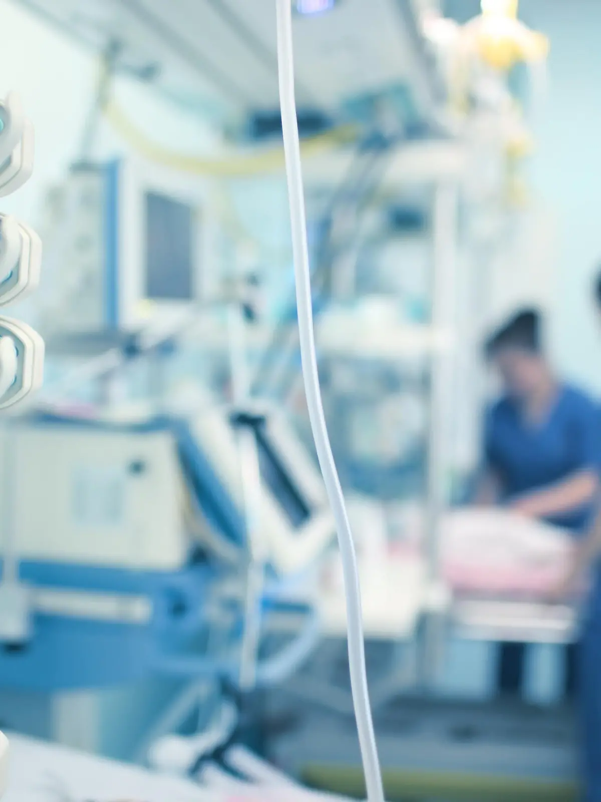 Working nurses in the CCU.