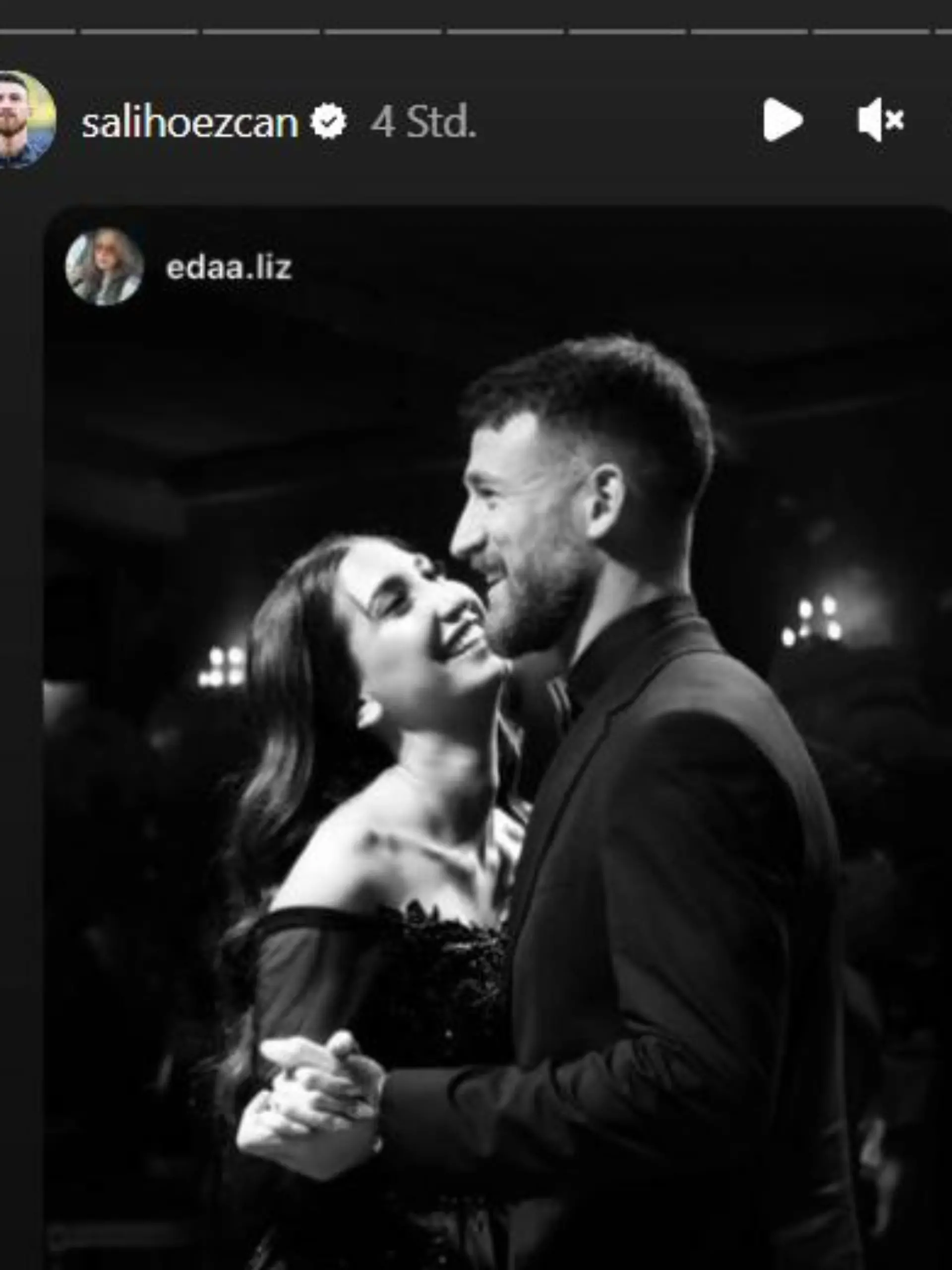 Salih Öczan mit Frau Eda beim Tanz