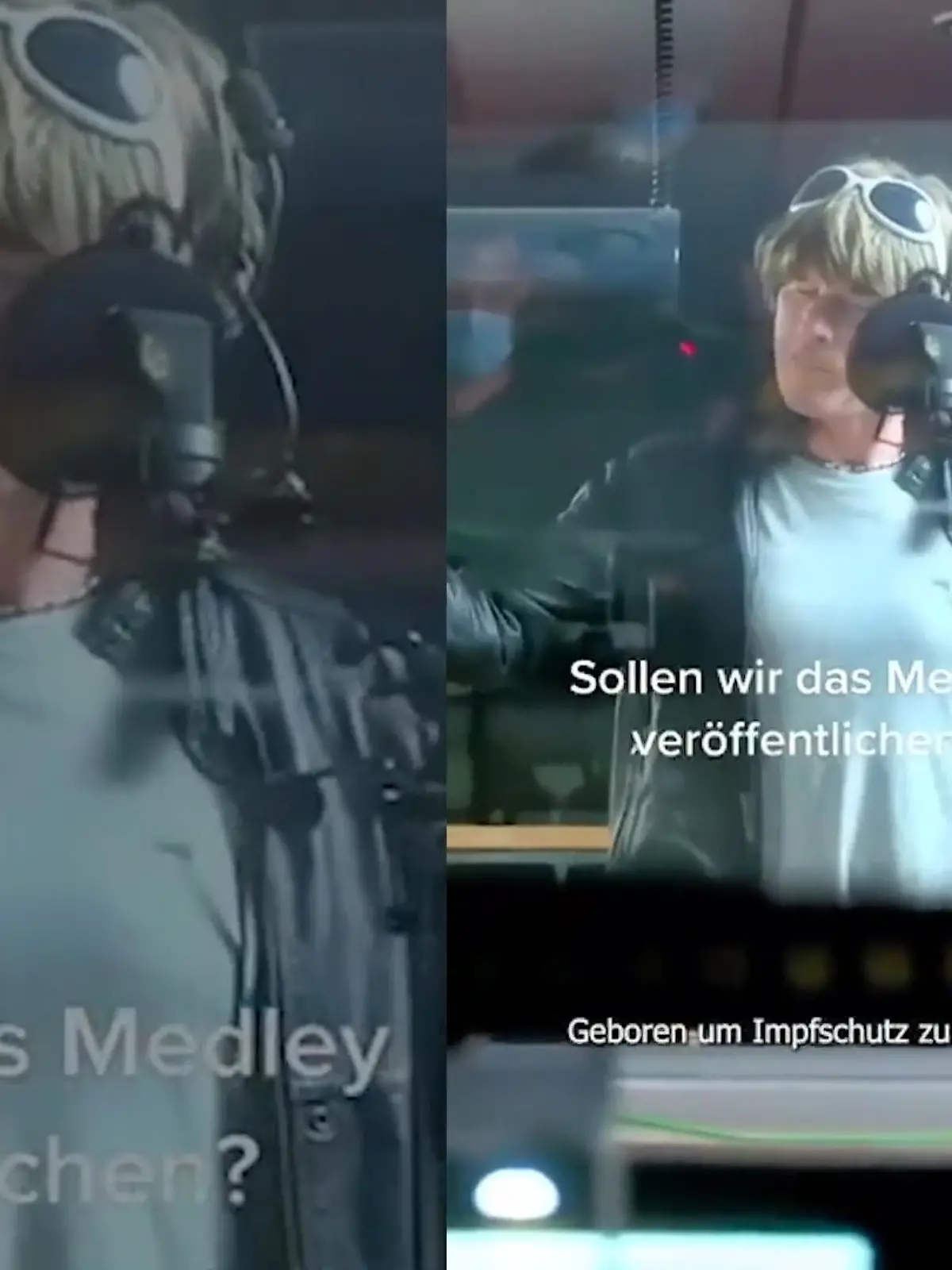 Bild zu: "Moderna, du geile Sau!"