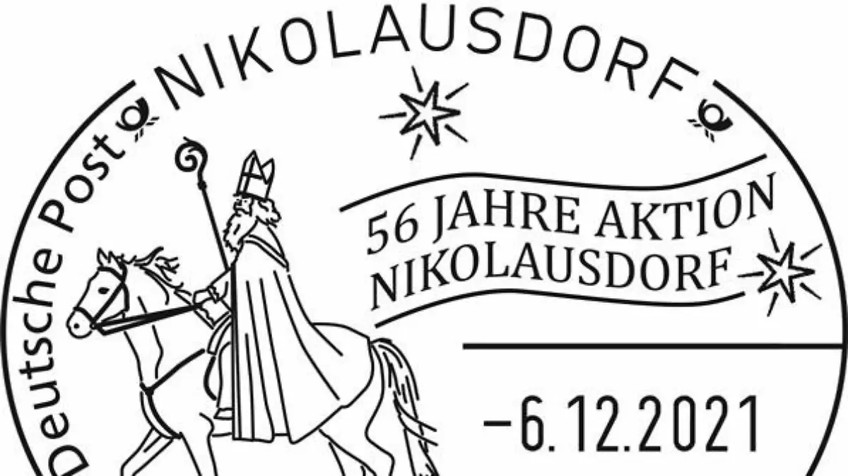 Die Deutsche Post unterstützt die Aktion mit Briefmarken, übernimmt die Druckkosten stellt Jahr für Jahr auch für Nikolausdorf ein Sonderstempel zur Verfügung.