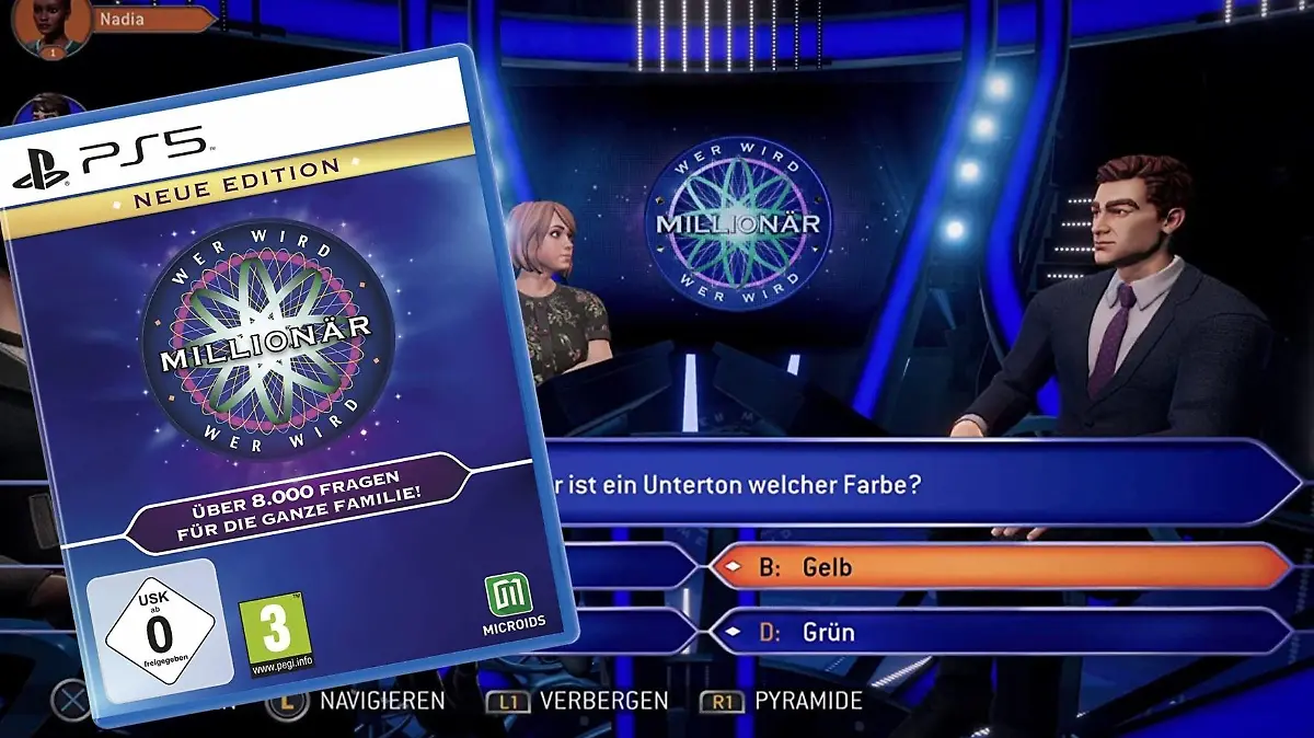 "Wer wird Millionär?" für die Playstation
